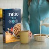 Ratio Trio Maple Almond Crunch Cereal, 10g Protein, Keto Friendly,