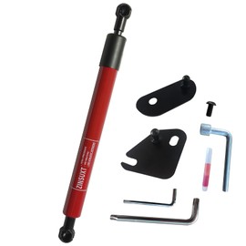 ZINSUXT Tailgate Assist for Ford F150 2015-2023, Pickup Truck Tailgate Lift Assist Tailgate Damper Fits Ford F-150 2015 2016 2017 2018 2019 2020 2021 2022 2023 (red)