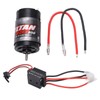 550 Brushed Motor with 320A Two Way Brushed Waterproof ESC
