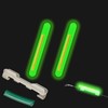 Zehon 100pcs Fishing Glow Sticks Clip on Pole for Rod