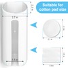 IWNTWY Cotton Pad Holder, Wall Mounted Cotton Rounds Holder Dispenser