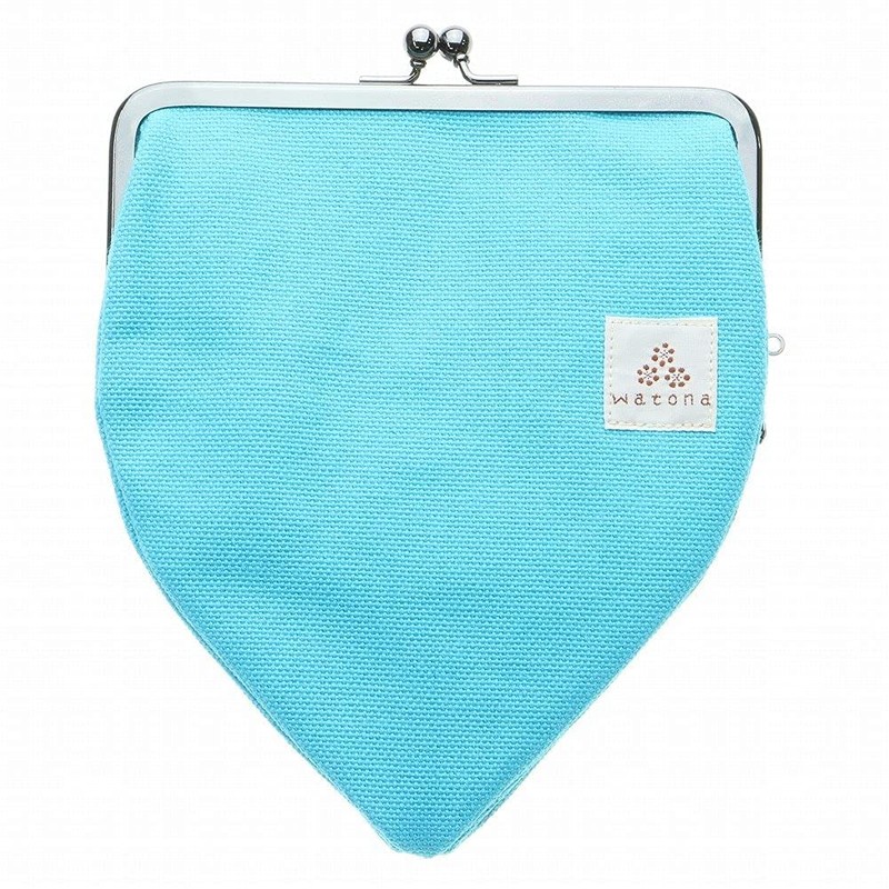 Watona Canvas Cosmetic Pouch, Size 4.5, Size L, turquoise (turquoise