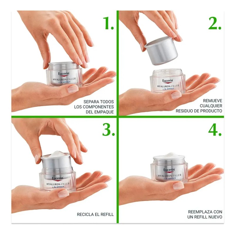 Eucerin Hf Crema Facial Antiarrugas De Noche Refill 50 Ml