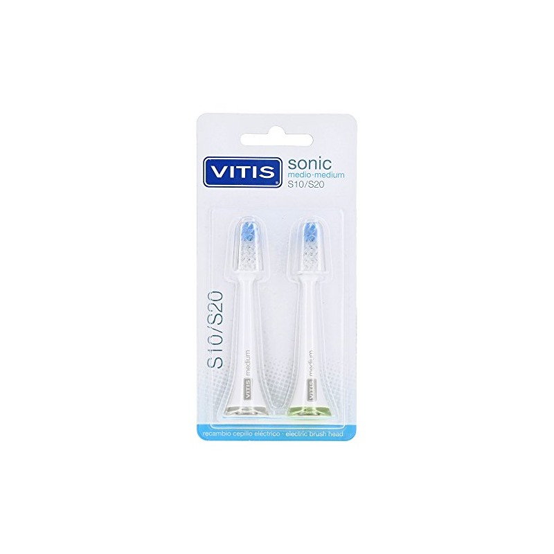 Vitis Sonic Replacement Head Office Pack of 2