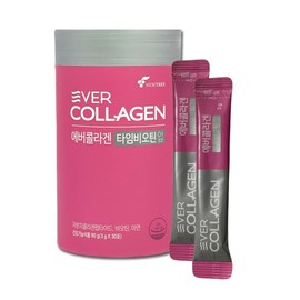 Ever Collagen Time Biotin Up 3g x 30 packets x 5 containers JJ Mall / 에버콜라겐 타임비오틴 업 3g x 30포 x 5통 JJ몰