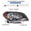 Aresparts 2PCS Headlight Assembly For 2008-2012 Chevy Malibu LT LS