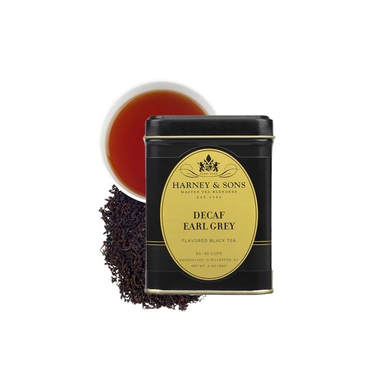 Harney & Sons Decaffeinated Earl Grey Tea, Loose Leaf 3