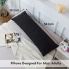 ELNIDO QUEEN Body Pillow with Pillowcase - Soft Long Bed