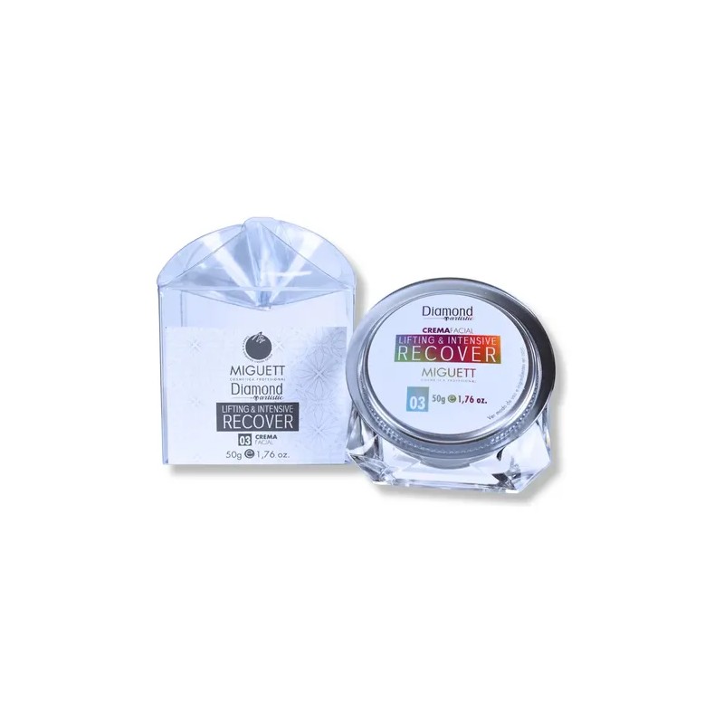 Crema Facial Miguett Diamond Lifting Recover 50g Antiedad Cuello Rostro