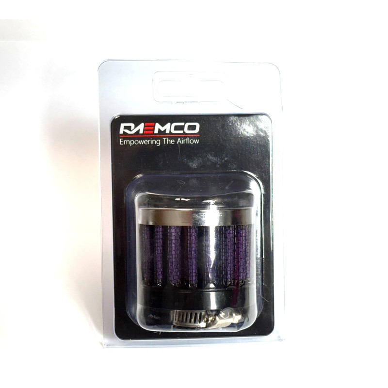 Raemco Breather Filter, crankcase vent filter 1/2 inch (12mm) Urethane