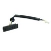 Autotecnica Liftgate Latch Release Switch, Rear, Push Button, Manual, Black