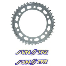 Sunstar 2-563542 42-Teeth 530 Chain Size Rear Steel Sprocket