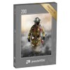 puzzleYOU: 200 Piece Fireman Penetrating a Smoke Wall Puzzle -