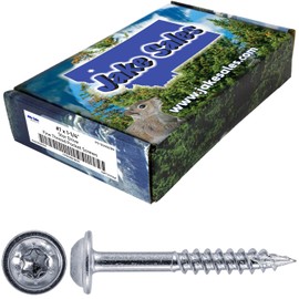 7 x 1-1/4" Pocket Hole Screws FINE Thread - T-20 Torx/Star Drive for Cabinetry & Furniture - 5 POUNDS - 930 Approx. Screws