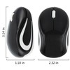 Wireless Mouse Cute Mini Computer Mouse for Laptop-Small Size Pocket