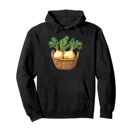 Rutabaga In A Basket Pullover Hoodie
