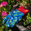 Kent & Stowe Kids Gardening Gloves Dinosaur Blue
