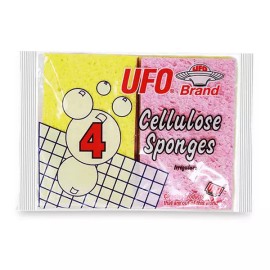 UFO BRAND CASE OF UFO ITEM #904 72 UNITS OF 4 PACK CELLULOSE SPONGES