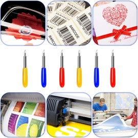 Gebildet Explore Black Case with Blade Set for Explore 3/Air 2/Air/One/Maker 3/Maker Aosry Deep Point Blade, 45° Standard Blades, 30° Fine Point Blades, 60° Deep Cut Blades