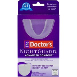 The Doctor's Advanced Comfort NightGuard for Dental Protector for Nighttime Teeth Grinding-Contains 1 Dental Guard and Case - 4 Packs