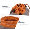 CIYODO 1Pc Portable Camera Lens Storage Bag Grey Medium Organizer