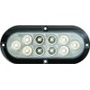 Optronics BUL78CBP Clear 6" Oval LED Utility Light for Surface