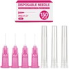 TENKAIWICK 150 Pack 29 Gauge 1/2 inch Needle, Sterile Disposable