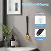 Back Scrubber for Shower with Natural Boar Bristles, 17 Inch
