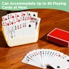 UIHRLM 2PCS Playing Card Holder, 3 Layers Design Card Game
