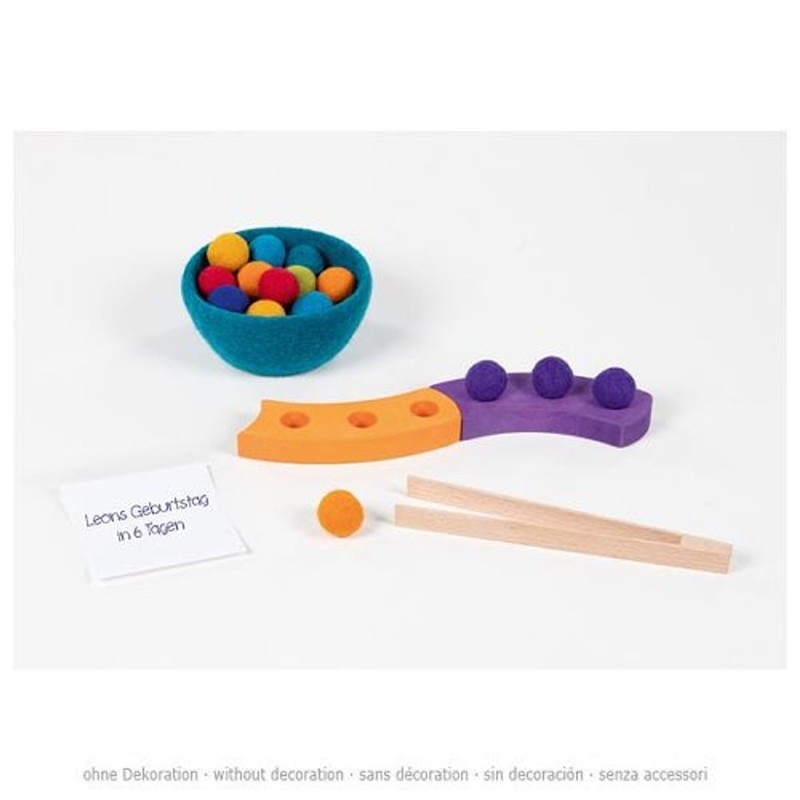 goki 58354 - Colour Sorting Game and Advent Spiral -