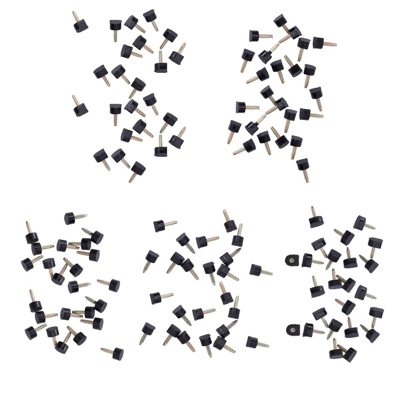 120Pcs High Heel Tip Caps TPU Polyurethane Iron Shoes Repairing
