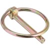 DOUBLE HH 81911 Category 0 Yellow Zinc Plated Lynch Pin,