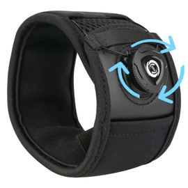 TTennis Elbow Brace for Men & Women – Adjustable Elbow Strap for Tennis & Golfer’s Elbow – Fits 10.2-12.6 Inches (26-32cm)