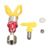 Spray Tip Guard Nozzle Base Swivel Aluminium Alloy Spray Guide