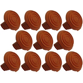Set of 10 New Trimmer Spool Cap Fits Universal Products, Worx WG150, WG151, WG151.5, WG152, WG153, WG154, WG157 Models Interchangeable with 50006531, OTK20-0225, WA6531