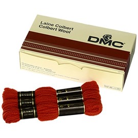 DMC tapestry wool col.7920 1 box 10 cassette containing Art.486-7920