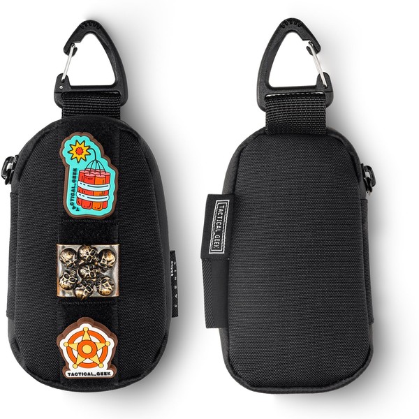 TACTICAL GEEK Storage A7 EDC Key Molle Bag Organiser, 500D