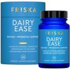 FRISKA Dairy Ease | Digestive Enzymes and Probiotics Supplement |