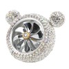 Car Air Vent Fragrance Decoration Sparkly Rhinestones Cute Shape Interior