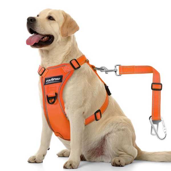 VavoPaw Dog Seat Belt Harness for Car, Dog Car Harness
