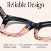 CCVOO Reading Glasses for Women, Stylish Eyeglasses, Blue Light Readers