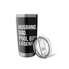 Husband Dad Pool Guy Legend Stainless Steel Insulated Tumbler