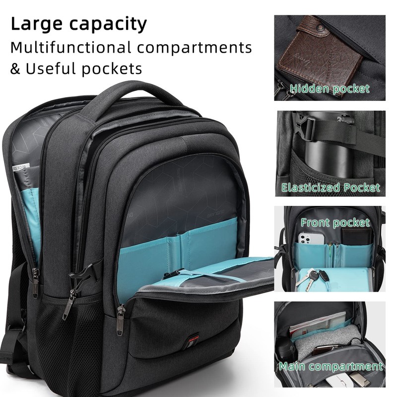 DUSLANG 17 Inch Laptop Backpack for Travel Water Resistant College