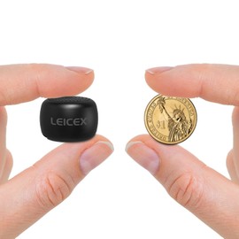 LEICEX Mini Bluetooth Speaker, Small Tiny Portable Bluetooth 5.0 Speakers Perfect for Outdoor Indoor(Black)