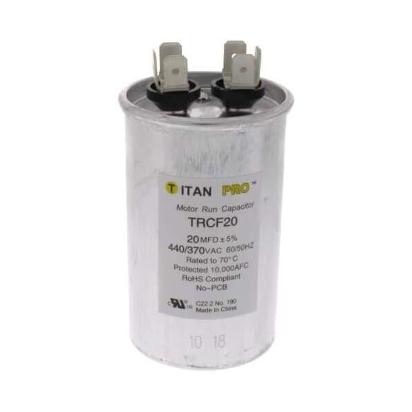 Packard Trcf20 Titanpro Trcf20 Hvac Round Motor Run Capacitor 20