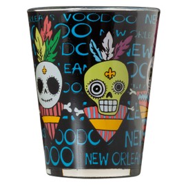 New Orleans Voodoo Doll Multicolor Souvenir Shot Glass