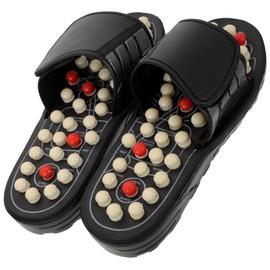 OHPHCALL Foot Massager Slippers for Men Women Acupressure for Improved Circulation Comfortable Pu Eva Material