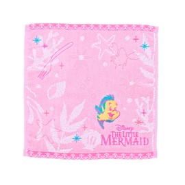 Marushin Handkerchief, Little Mermaid Ariel Iconic Shell Towel, Mini Towel, Towel Handkerchief, Cotton 2006048400
