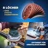 S&R Velcro Sandpaper Set 125 mm, Master, 8 Holes, 100