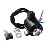 TCMT Black Ignition Switch Lock key Set Fit For Harley